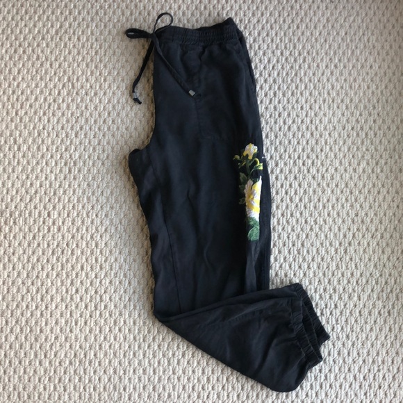 Anthropologie Pants - Anthropologie Embroidered Pants
